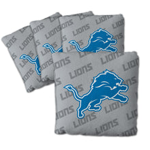 Detroit Lions Cornhole Bags 4 Pack - Gray