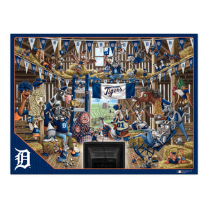 Detroit Tigers Barnyard Fans 500 Piece Puzzle