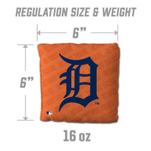 Detroit Tigers Cornhole Bags   - 4 Pack - Orange