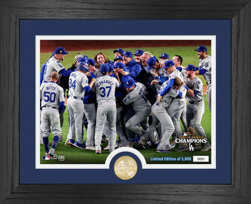 Los Angeles Dodgers 2024 World Series Champions Celebration Bronze Coin Photo Mint