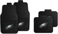 Philadelphia Eagles 4 Piece Viny Car Mat Set