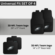 Philadelphia Eagles 4 Piece Viny Car Mat Set