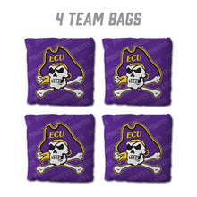 East Carolina Pirates Cornhole Bags  4 Pack - Purple