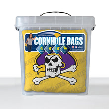 East Carolina Pirates Cornhole Bags  4 Pack - Yellow