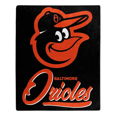 Baltimore Orioles Plush Throw Blanket -  50