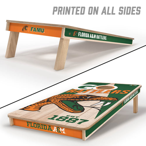 Florida A&M Rattlers 2'x4' Cornhole Game with Bags