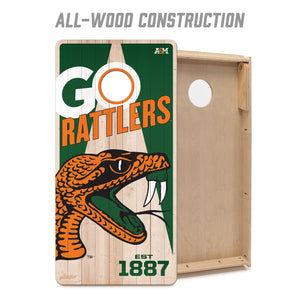 Florida A&M Rattlers 2'x4' Cornhole Game with Bags