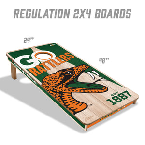 Florida A&M Rattlers 2'x4' Cornhole Game with Bags