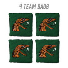 Florida A&M Rattlers Bags  4 Pack - Green