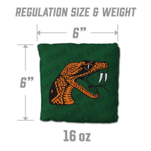 Florida A&M Rattlers Bags  4 Pack - Green