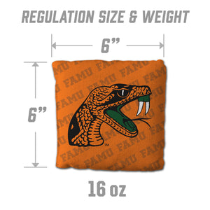 Florida A&M Rattlers Bags  4 Pack - Orange