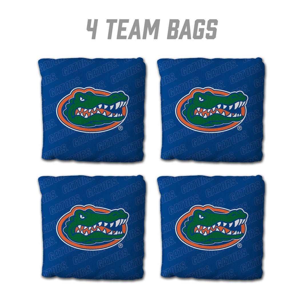 Florida Gators Cornhole Bags  4 Pack - Blue