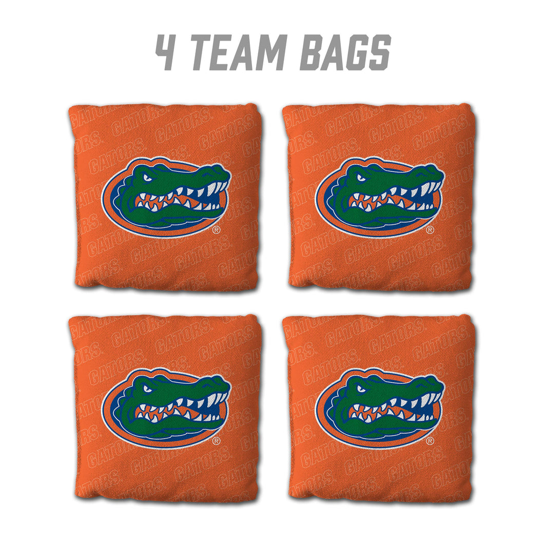 Florida Gators Cornhole Bags  4 Pack - Orange