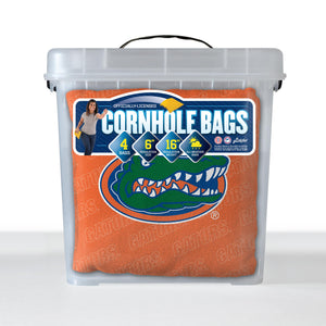Florida Gators Cornhole Bags  4 Pack - Orange