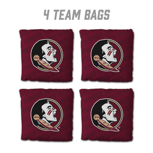 Florida State Seminoles Cornhole Bags  4 Pack - Maroon
