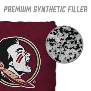 Florida State Seminoles Cornhole Bags  4 Pack - Maroon
