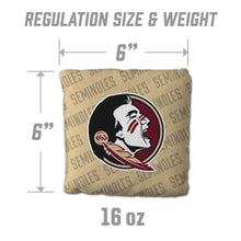 Florida State Seminoles Cornhole Bags  4 Pack - Gold