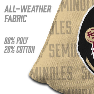 Florida State Seminoles Cornhole Bags  4 Pack - Gold