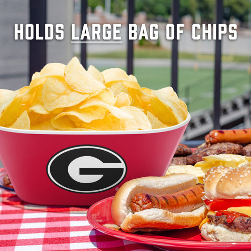 Georgia Bulldogs Large Party Bowl
