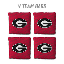 Georgia Bulldogs Cornhole Bags  4 Pack - Red