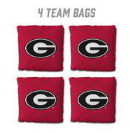 Georgia Bulldogs Cornhole Bags  4 Pack - Red