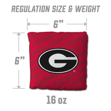 Georgia Bulldogs Cornhole Bags  4 Pack - Red
