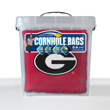 Georgia Bulldogs Cornhole Bags  4 Pack - Red