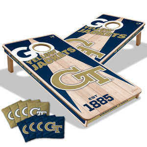 Georgia Tech Yellow Jackets 2'x4' Cornhole Game with Bags