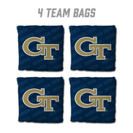Georgia Tech Yellow Jackets Cornhole Bags 4 Pack - Blue