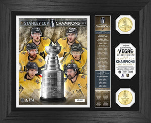 Vegas Golden Knights 2023 NHL Stanley Cup Champions Banner Photo Mint