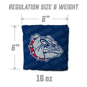 Gonzaga Bulldogs Cornhole Bags  4 Pack - Blue