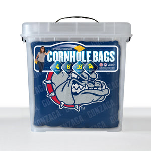Gonzaga Bulldogs Cornhole Bags  4 Pack - Blue