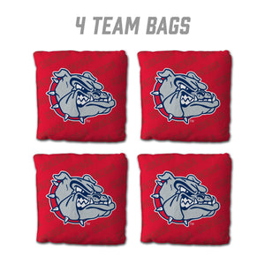 Gonzaga Bulldogs Cornhole Bags  4 Pack - Red