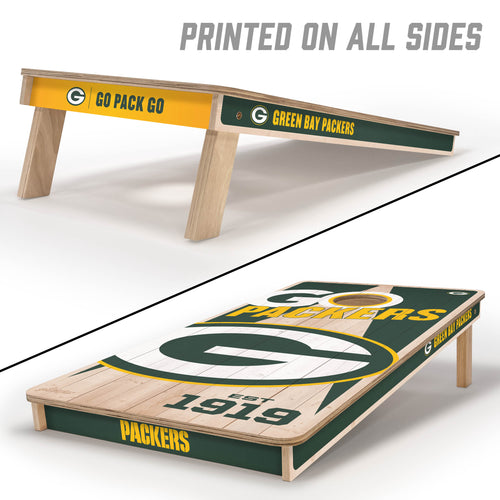 Green Bay Packers 2'x4' Cornhole Game with Bags