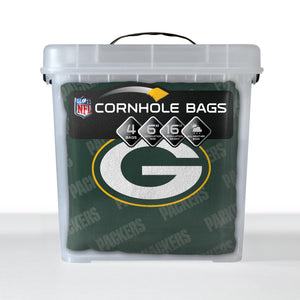 Green Bay Packers Cornhole Bags 4 Pack - Green