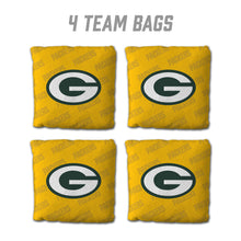 Green Bay Packers Cornhole Bags 4 Pack - Yellow