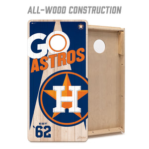 Houston Astros 2'x4' Cornhole Game with Bags