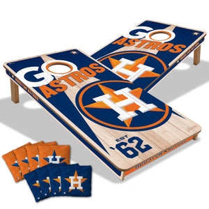 Houston Astros 2'x4' Cornhole Game with Bags