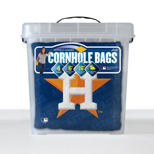 Houston Astros CornholeBags - 4 Pack - Blue