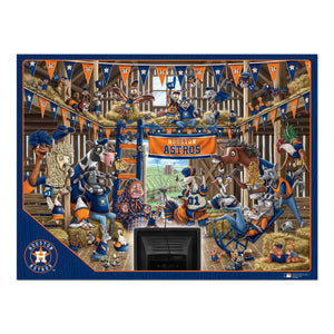 Houston Astros Barnyard Fans 500 Piece Puzzle