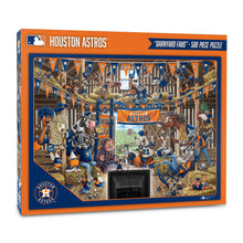 Houston Astros Barnyard Fans 500 Piece Puzzle