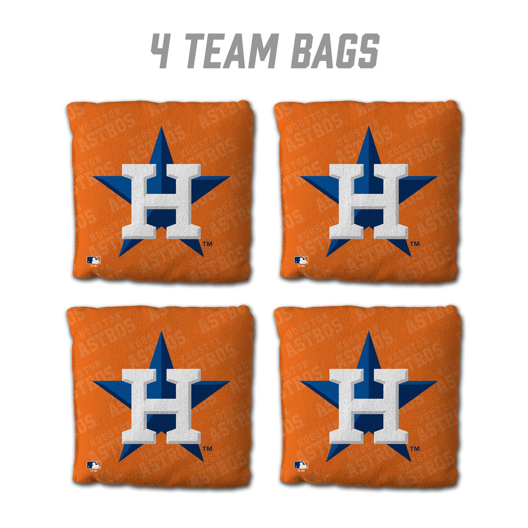 Houston Astros CornholeBags - 4 Pack - Orange