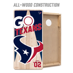 Houston Texans 2'x4' Cornhole Game with Bags