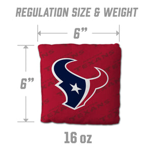 Houston Texans Cornhole Bags 4 Pack - Red