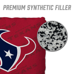 Houston Texans Cornhole Bags 4 Pack - Red