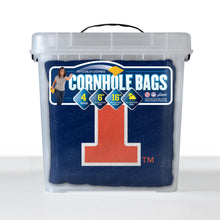 Illinois Fighting Illini Cornhole Bags 4 Pack - Blue