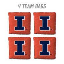 Illinois Fighting Illini Cornhole Bags 4 Pack - Orange