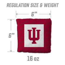 Indiana Hoosiers Cornhole Bags  4 Pack - Red