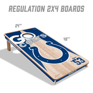 Indianapolis Colts 2'x4' Cornhole Game with Bags