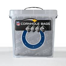 Indianapolis Colts Cornhole Bags 4 Pack  - Gray